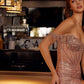 Nox Anabel C1850 Off Shoulder Fully Beaded Fitted Prom Gown