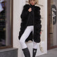Genuine Polar Fox fur vest by Alaska® Outerwear Company, 90 cm length