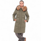 Genuine Fur Trim Bio-Down Fill Coat