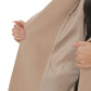 Arden Classic Wraparound Overcoat in Latte