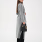 Cambridge Comfort Wraparound Wool Cashmere Coat in Dove