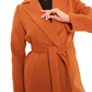 Harrington Classic Wraparound Overcoat in Cinnamon