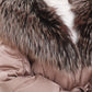 Rei Silver Fox Fully Lined Hood Down Coat in Blush