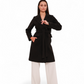 Lafayette Cashmere Blend Overcoat in Black