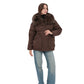 Michelle Genuine Fur Trim Down Parka