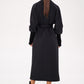 Miru Trench Coat in Black