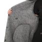 Genuine Silver Fox Virgin Wool Coat