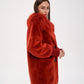 Genuine Lama Fur Peruvian Wool Coat
