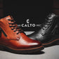 CALTO - Y42072 - 2.8 Inches Taller (Brown) - Dressy Casual Boots