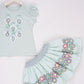 Blue Blossom Girl Skirt Set - Farnelli