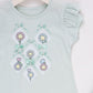 Blue Blossom Girl Skirt Set - Farnelli