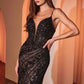 Ladivine CC0389 Dress Lace Embellished Fitted Gown