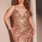 Ladivine CC0389C Dress Lace Embellished Fitted Gown