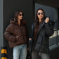 Dark Chocolate Insulated Bio-Down Jacket
