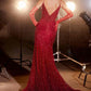 Ladivine CC2167 Long Sleeveless Sheer Boned Embellished Bodice Gown