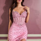 Ladivine CC3902 Glamorous Showstopper Crystal Embellished Fitted Gown