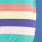 Multi-colored Striped Knit Sweater Dress - Farnelli