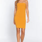 Cami Heavy Rib Mini Dress - Farnelli