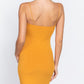 Cami Heavy Rib Mini Dress - Farnelli