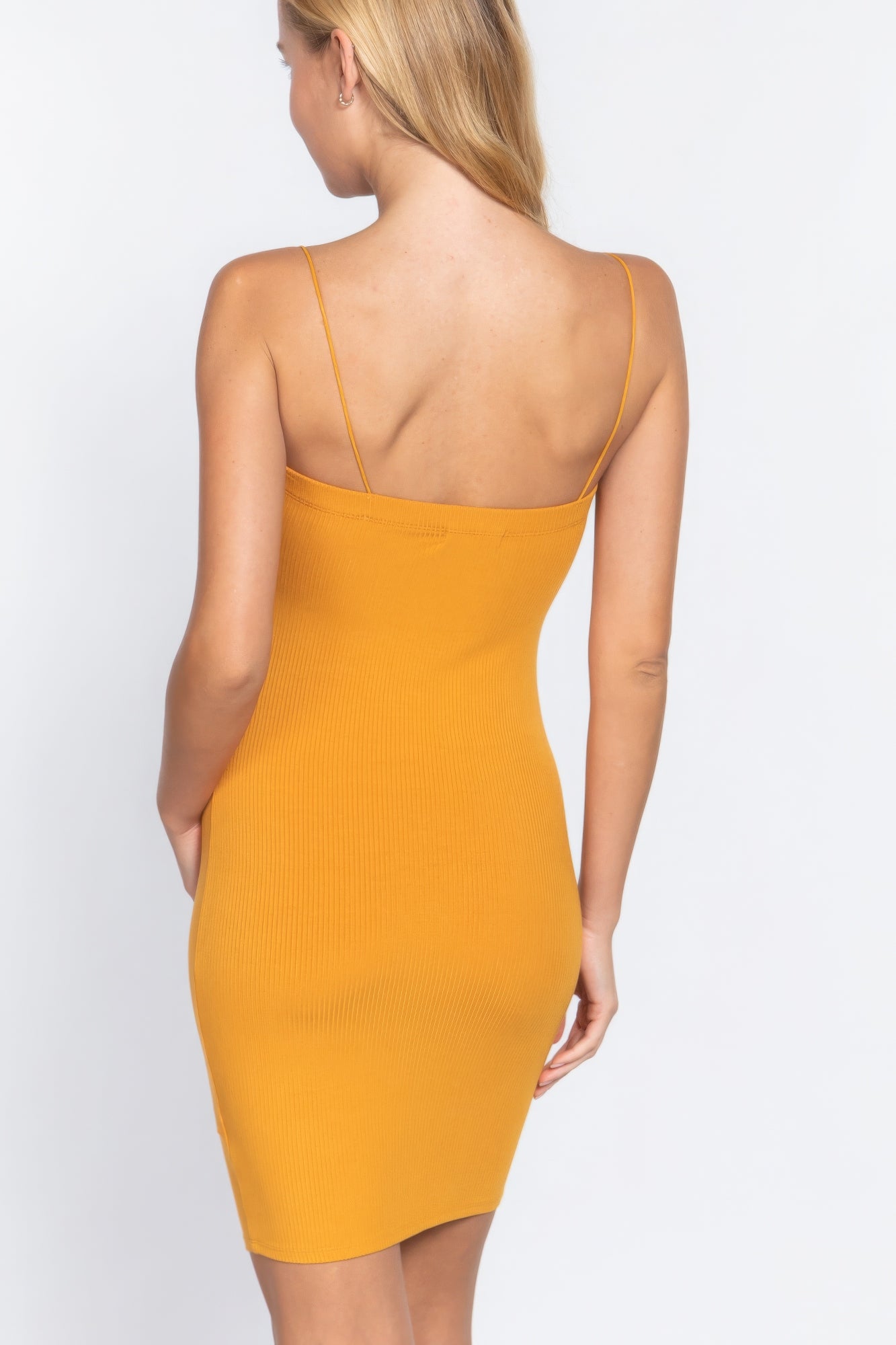 Cami Heavy Rib Mini Dress - Farnelli
