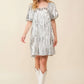 Sequin Babydoll Mini Dress - Farnelli
