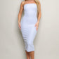 Knit Tube Midi Dress - Farnelli