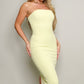 Knit Tube Midi Dress - Farnelli