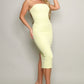 Knit Tube Midi Dress - Farnelli