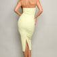 Knit Tube Midi Dress - Farnelli