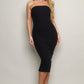 Knit Tube Midi Dress - Farnelli