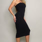 Knit Tube Midi Dress - Farnelli