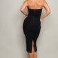 Knit Tube Midi Dress - Farnelli
