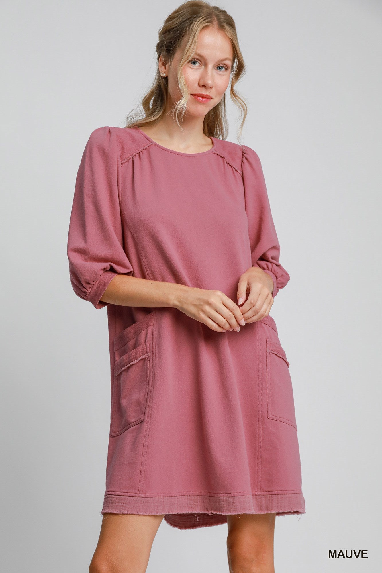 French Terry Mini Dress - Farnelli