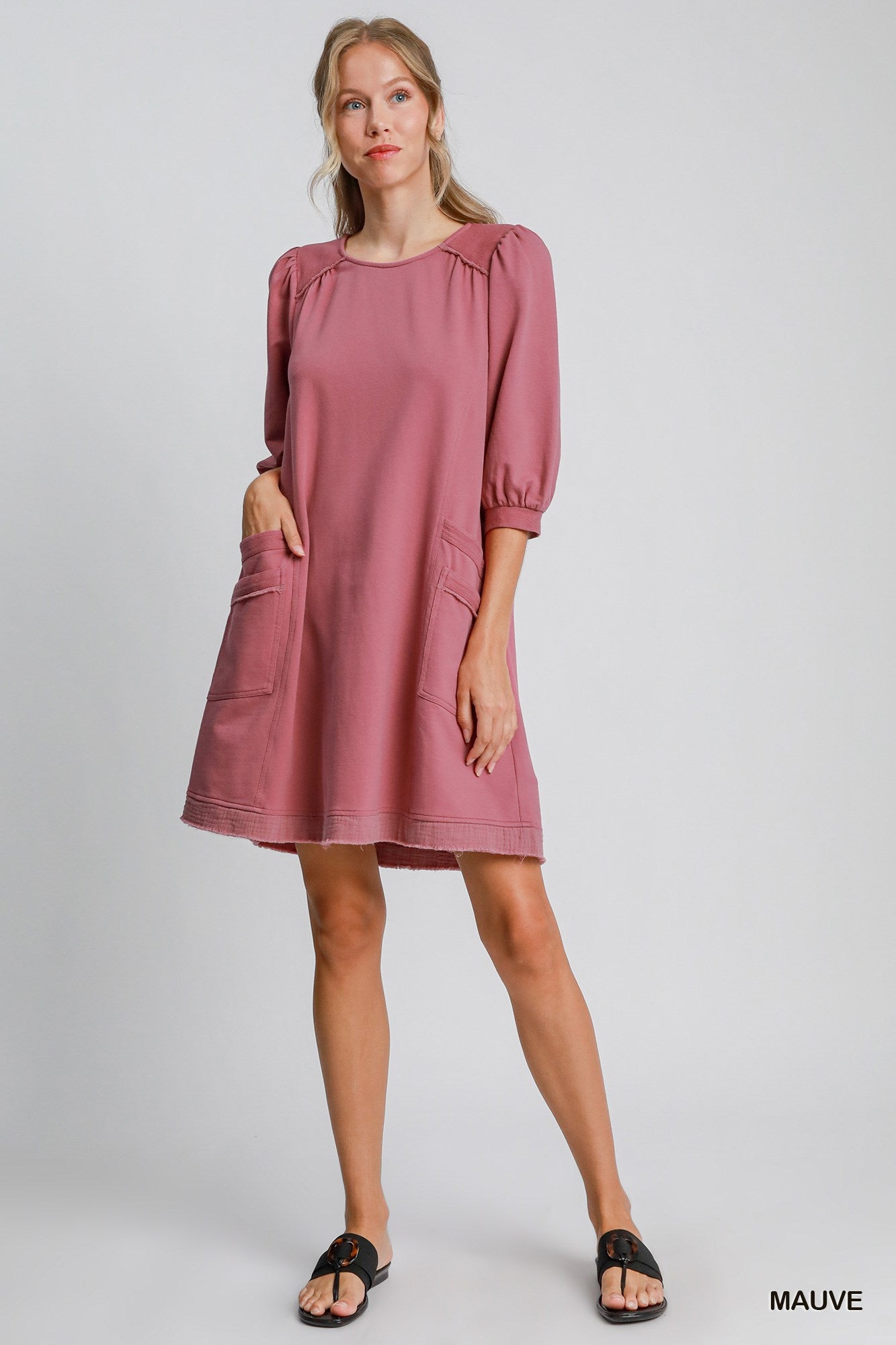 French Terry Mini Dress - Farnelli