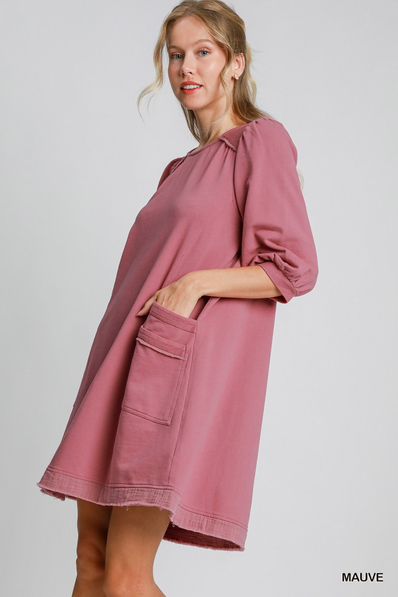 French Terry Mini Dress - Farnelli