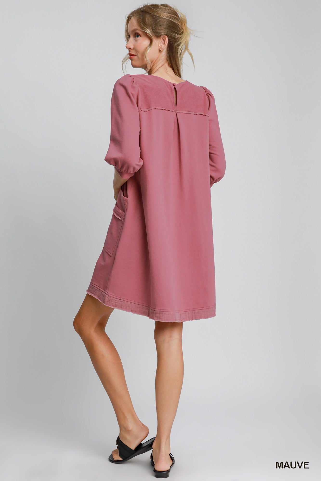 French Terry Mini Dress - Farnelli