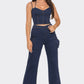 Crop Jacket 3pcs Set - Farnelli