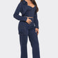 Crop Jacket 3pcs Set - Farnelli