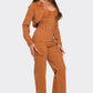 Crop Jacket 3pcs Set - Farnelli