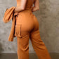 Crop Jacket 3pcs Set - Farnelli