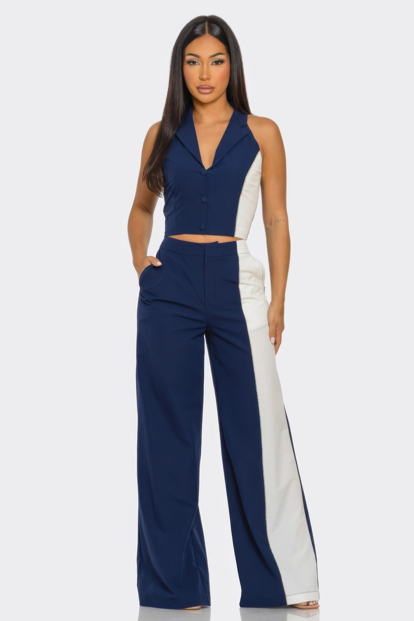 2 Pcs Color Block Set - Farnelli