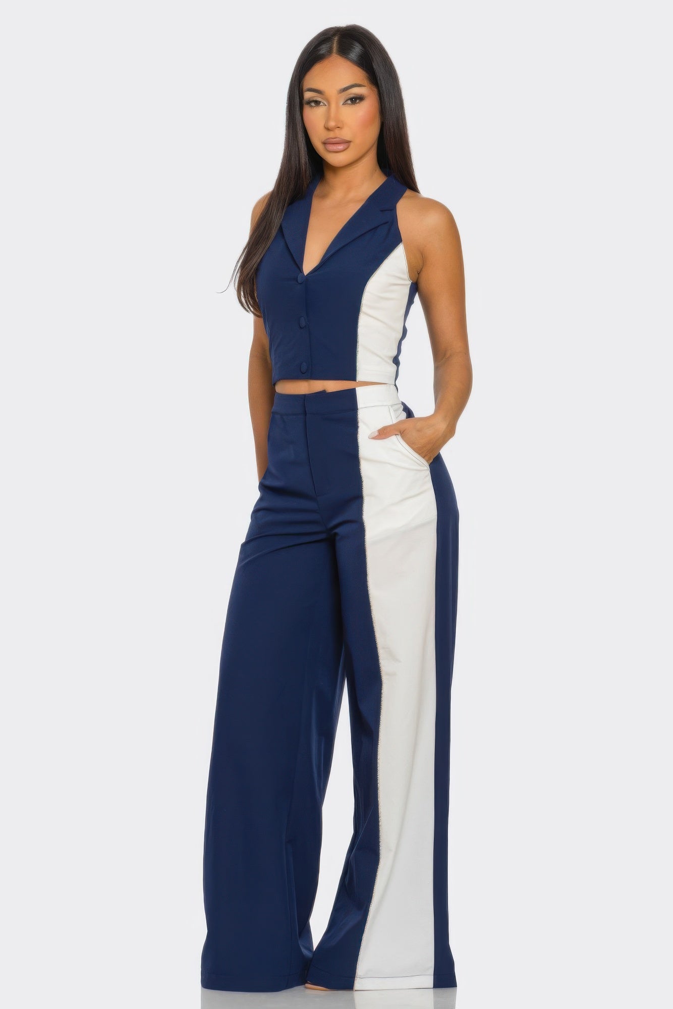 2 Pcs Color Block Set - Farnelli