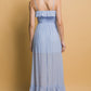 Smocked Ruffle Maxi Dress - Farnelli