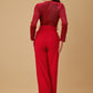 Velvet Top Fashion Jumpsuit - Farnelli