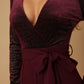 Velvet Top Fashion Jumpsuit - Farnelli