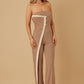 Flap Strapless Chain Jumpsuit - Farnelli