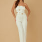 Multi Flat Mirror Stone Jumpsuit - Farnelli