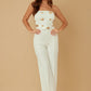 Multi Flat Mirror Stone Jumpsuit - Farnelli