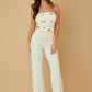 Multi Flat Mirror Stone Jumpsuit - Farnelli