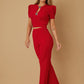 Puff Cap Sleeve Jewel Detail Sets - Farnelli